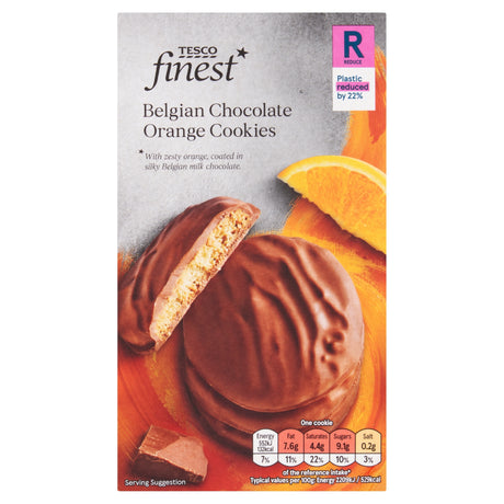 Tesco Finest Chocolate Orange Cookies 200 g