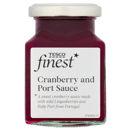 Tesco Finest Cranberry & Port Sauce 200 g