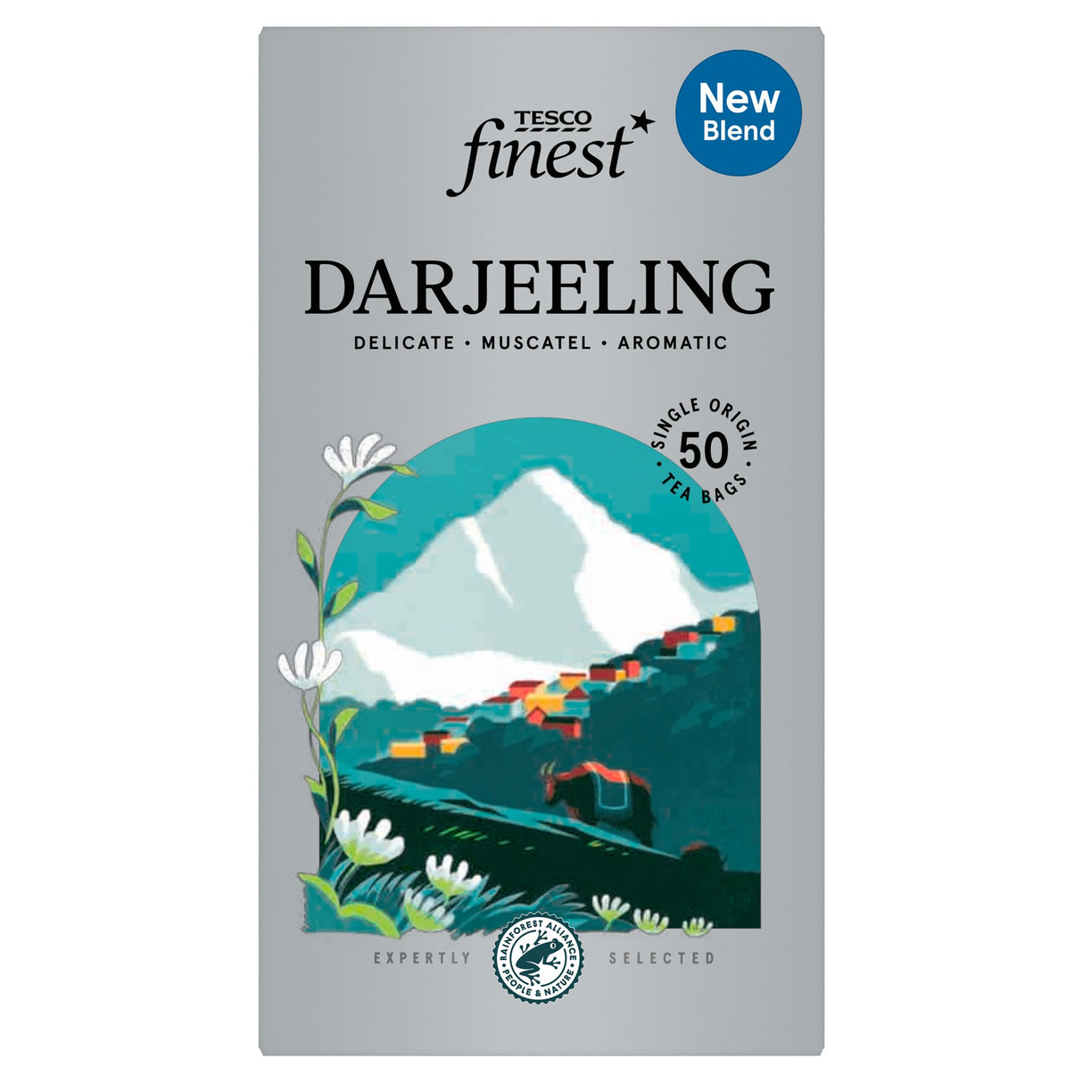 Tesco Finest Darjeeling 50 Tea Bags 100 g