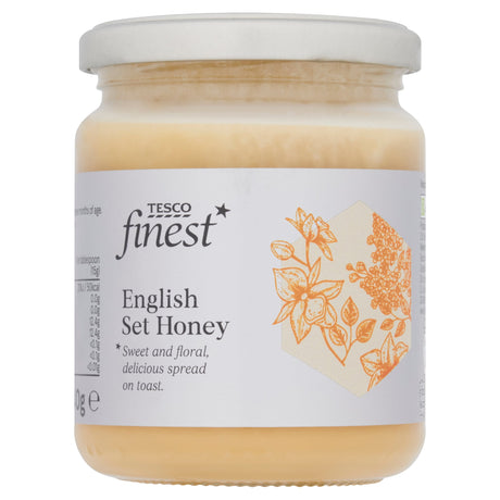 Tesco Finest English Set Honey 340 g