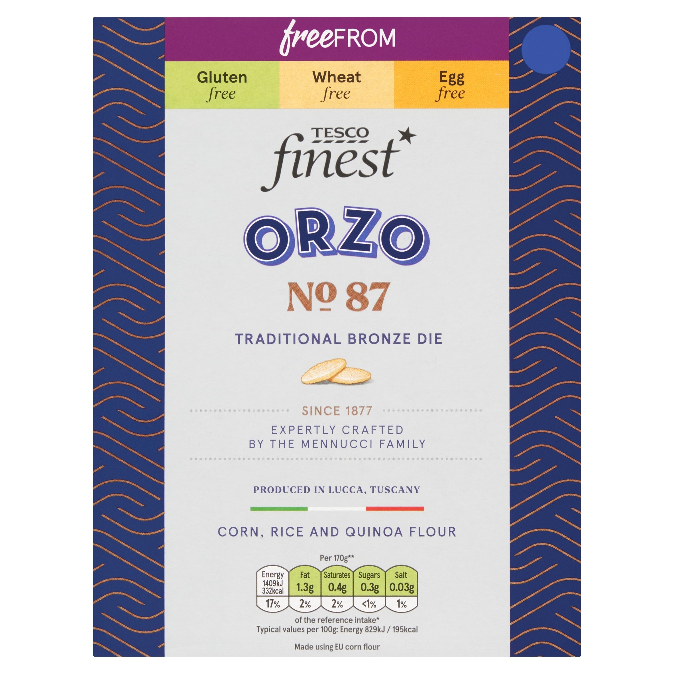 Tesco Finest Free From Orzo 500 g