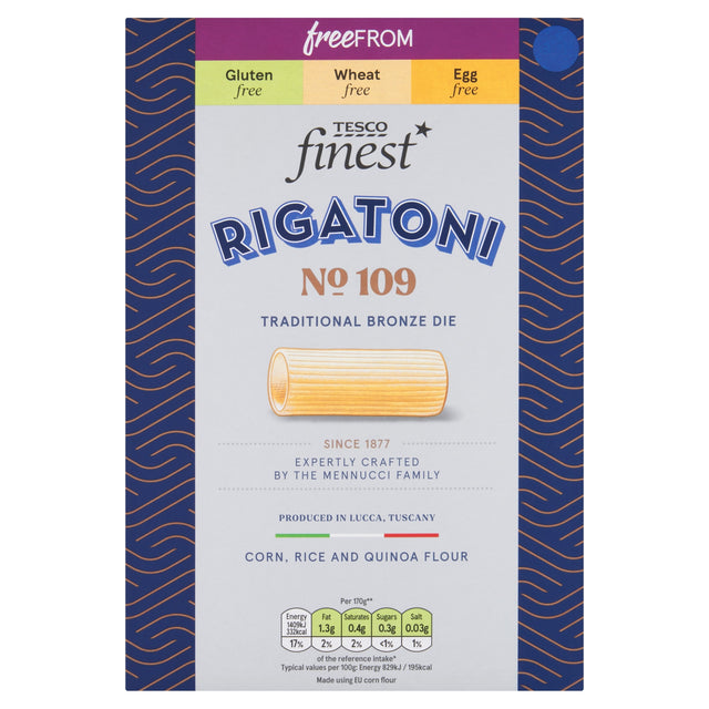 Tesco Finest Free From Rigatoni 500 g