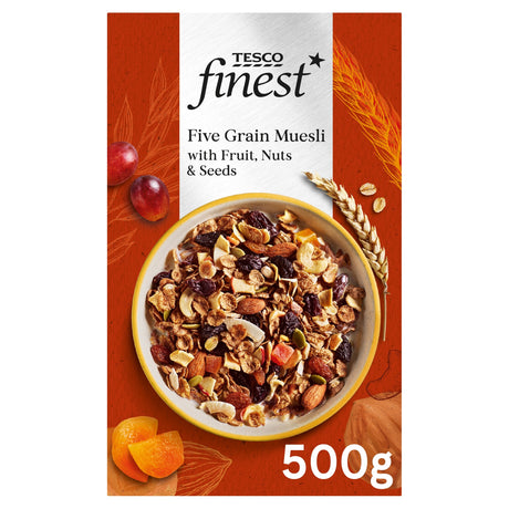 Tesco Finest Fruit Nut & Seed Muesli 500 g