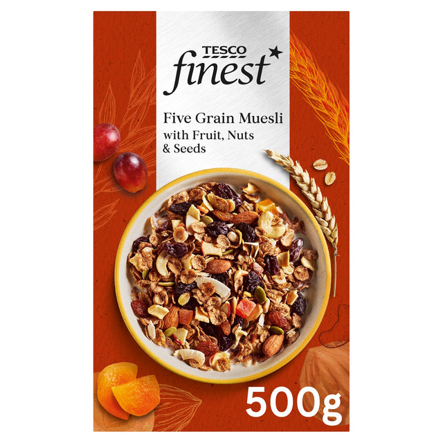 Tesco Finest Fruit Nut & Seed Muesli 500 g