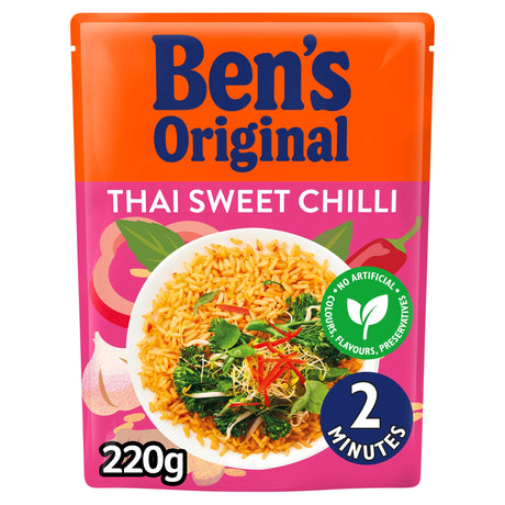 Ben's Original Thai Sweet Chilli Microwave Rice 220 g
