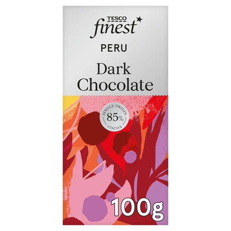Tesco Finest Peru Dark Chocolate 85% 100 g