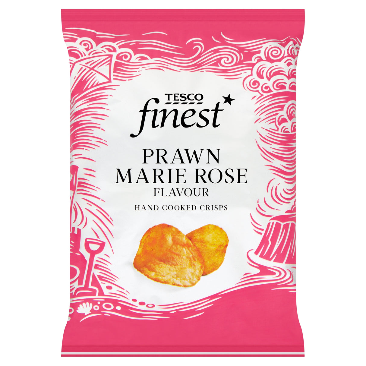 Tesco Finest Prawn Marie Rose Crisps 150 g
