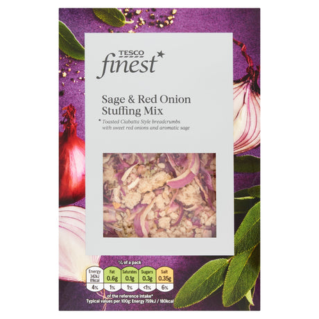 Tesco Finest Sage & Red Onion Stuffing 130 g