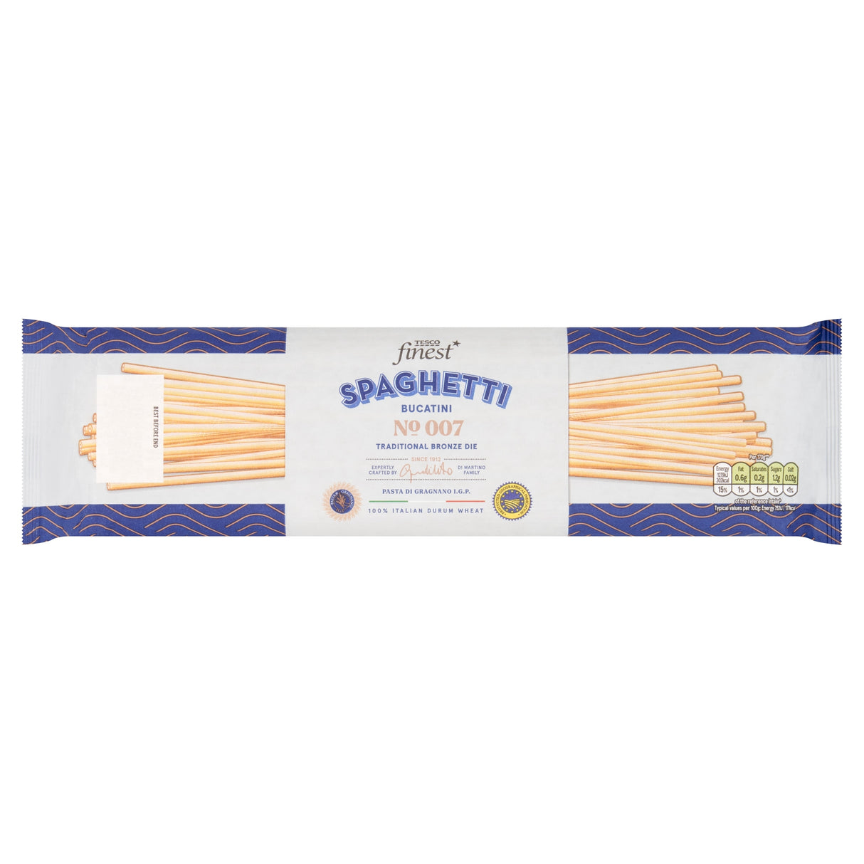 Tesco Finest Spaghetti Bucatini 500 g