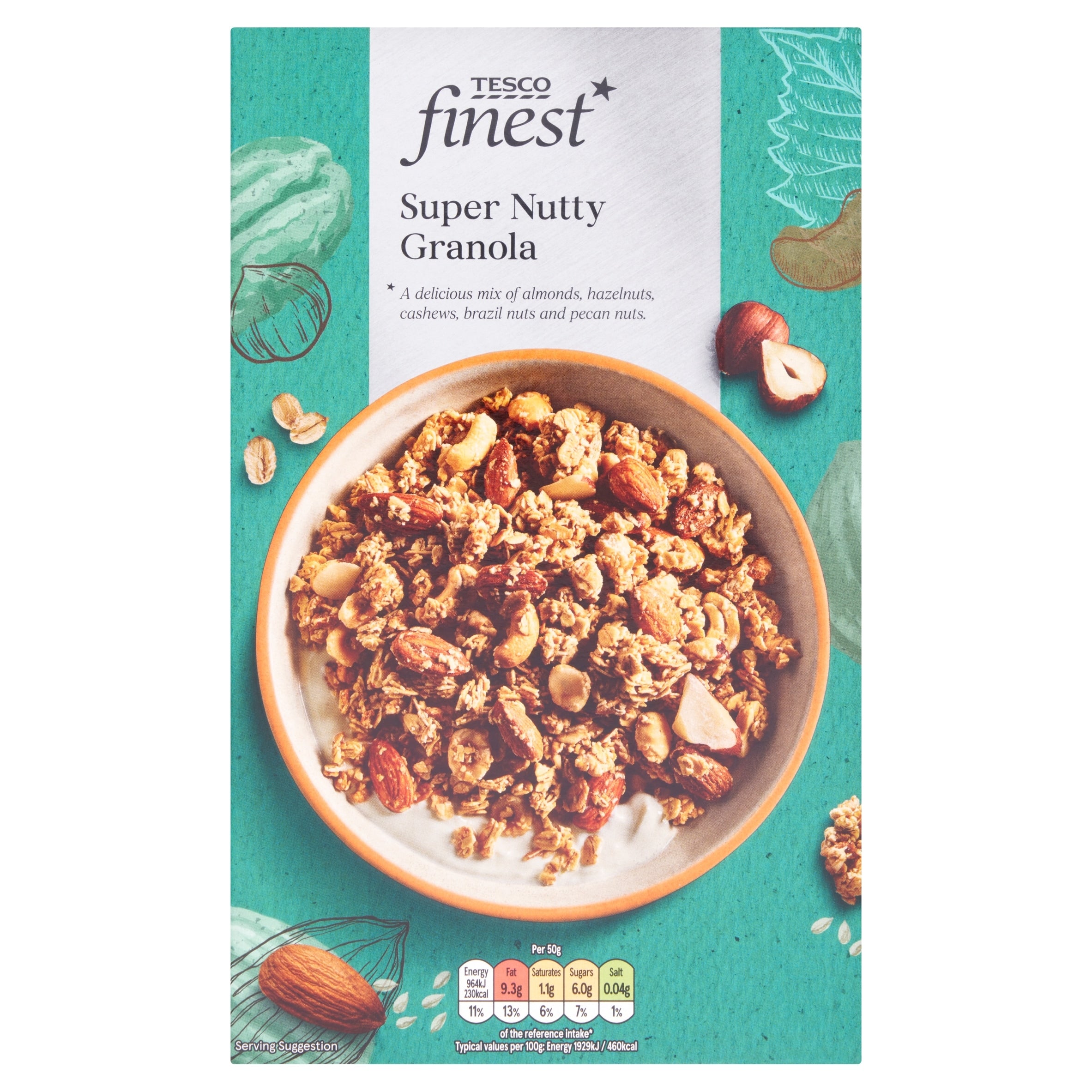 Tesco Finest Super Nutty Granola 500 g