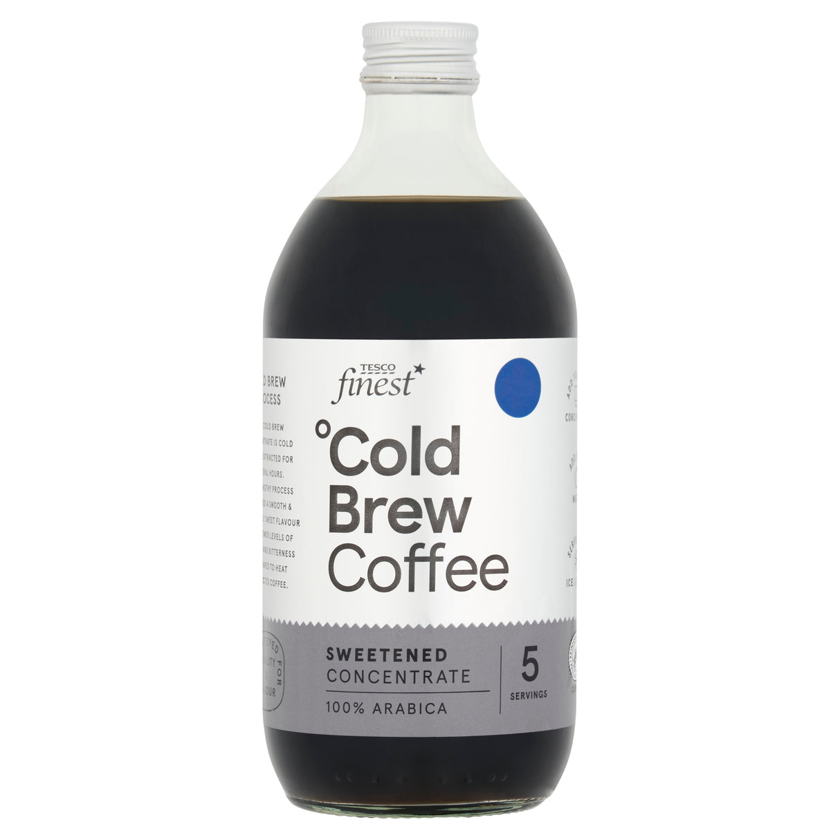 Tesco Finest Sweetened Cold Brew Coffee Concentrate 500 ml