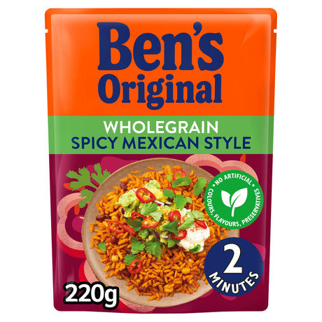 Ben's Original Wholegrain Spicy Mexican Rice 220 g