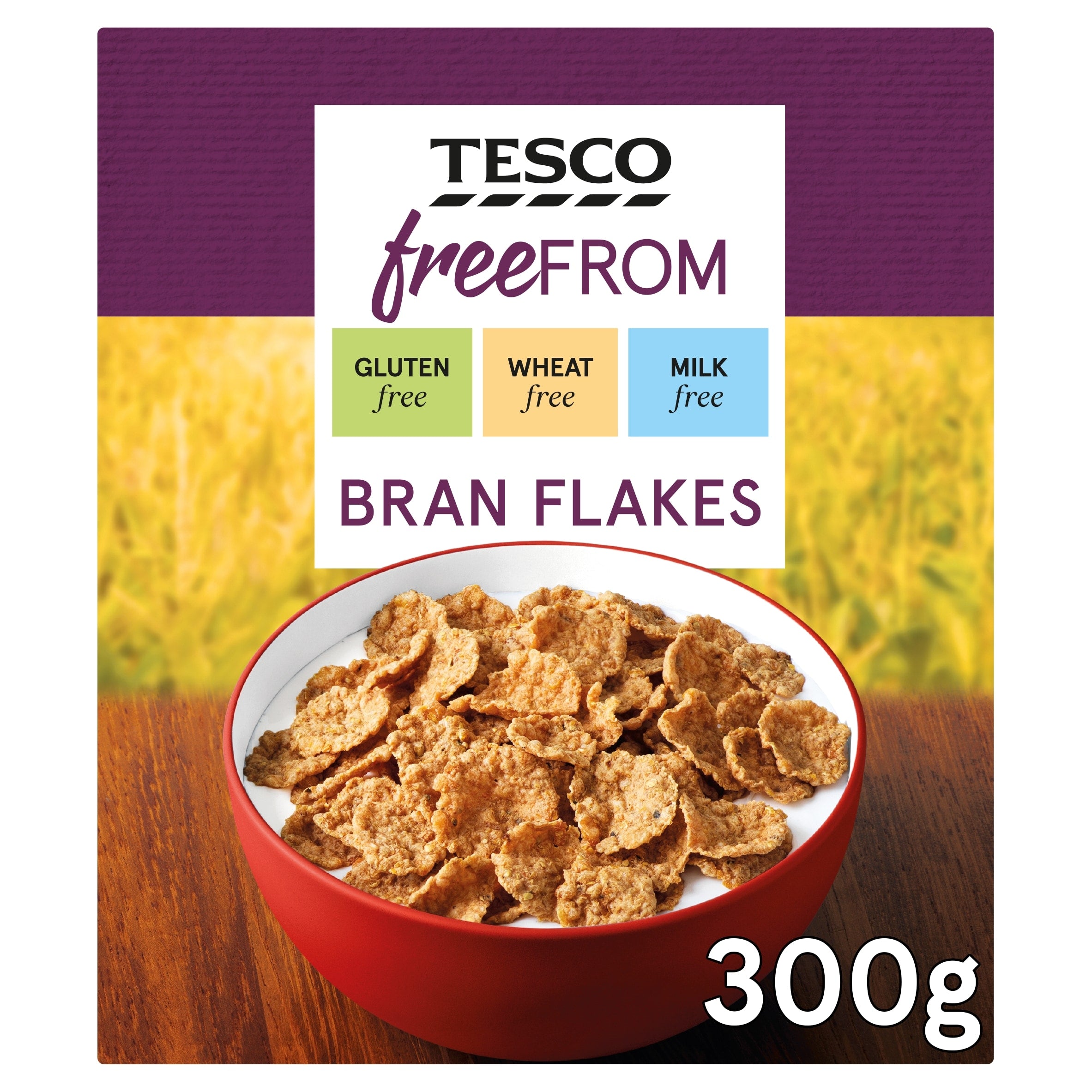 Tesco Free From Branflakes 300 g