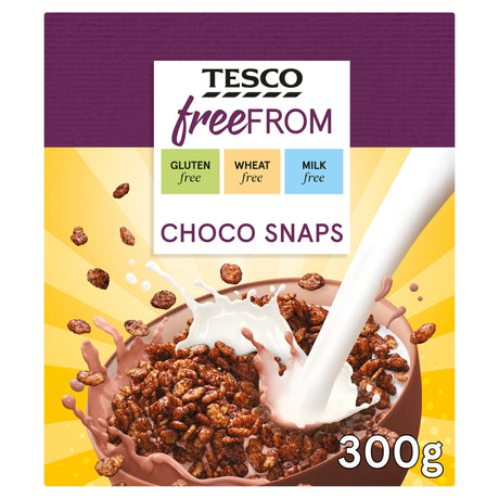 Tesco Free From Choco Snaps Cereal 300 g