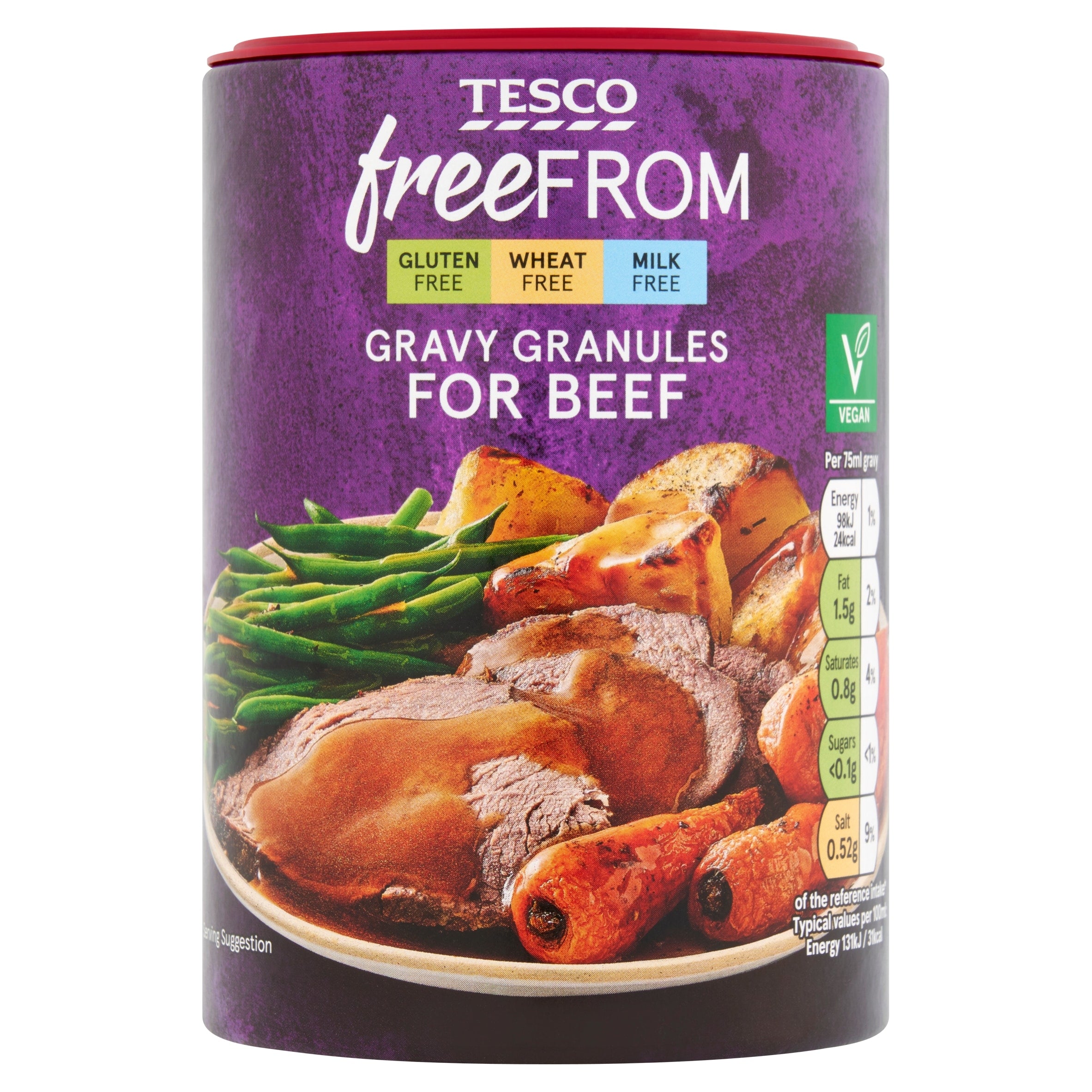 Tesco Free From Gravy Granules For Beef 170 g