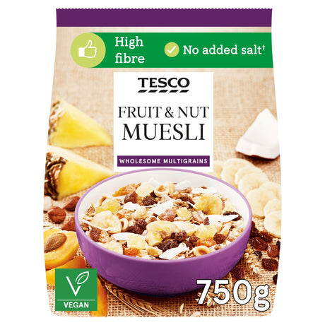 Tesco Fruit & Nut Muesli 750 g