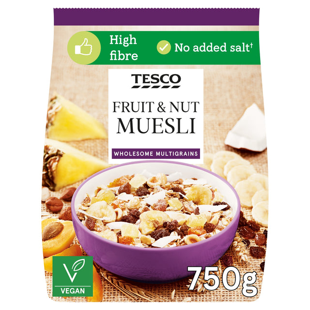 Tesco Fruit & Nut Muesli 750 g