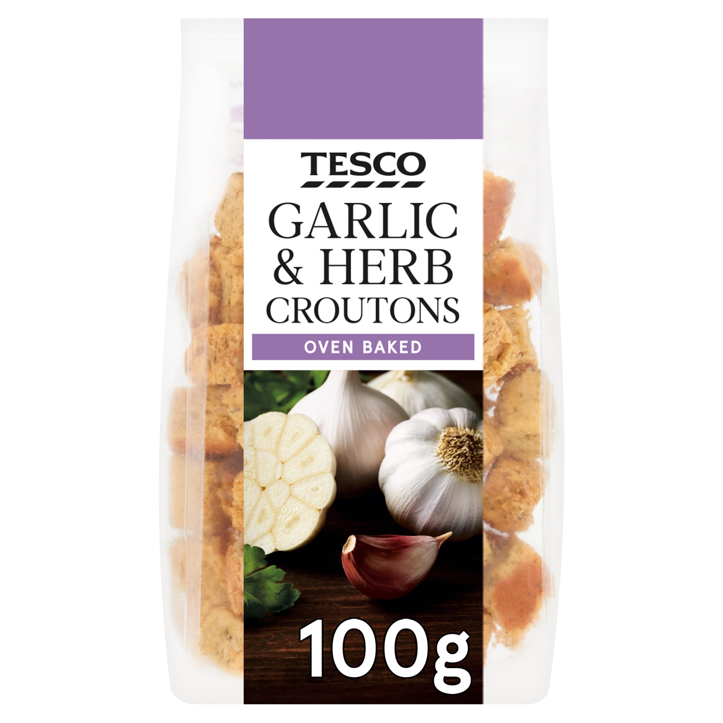 Tesco Garlic & Herb Croutons 100 g