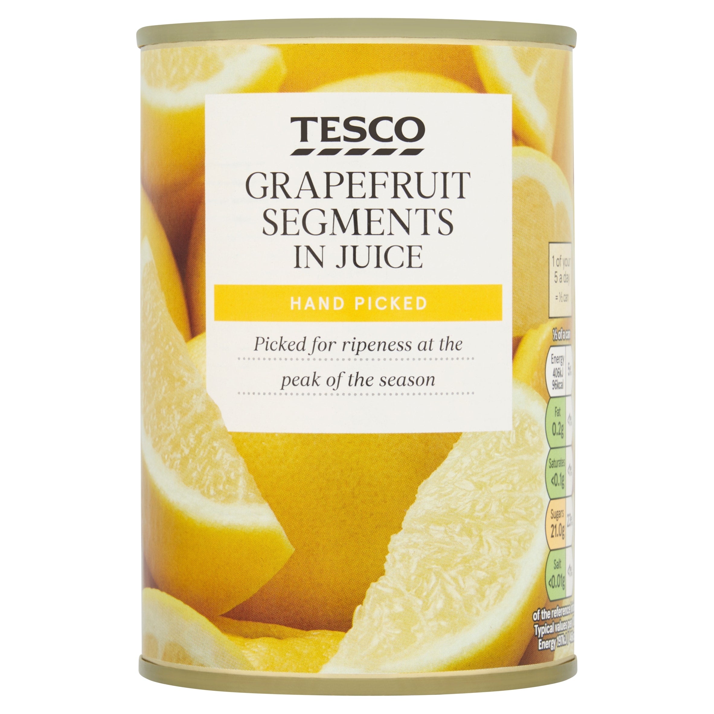 Tesco Grapefruit Segments In Juice 411 g