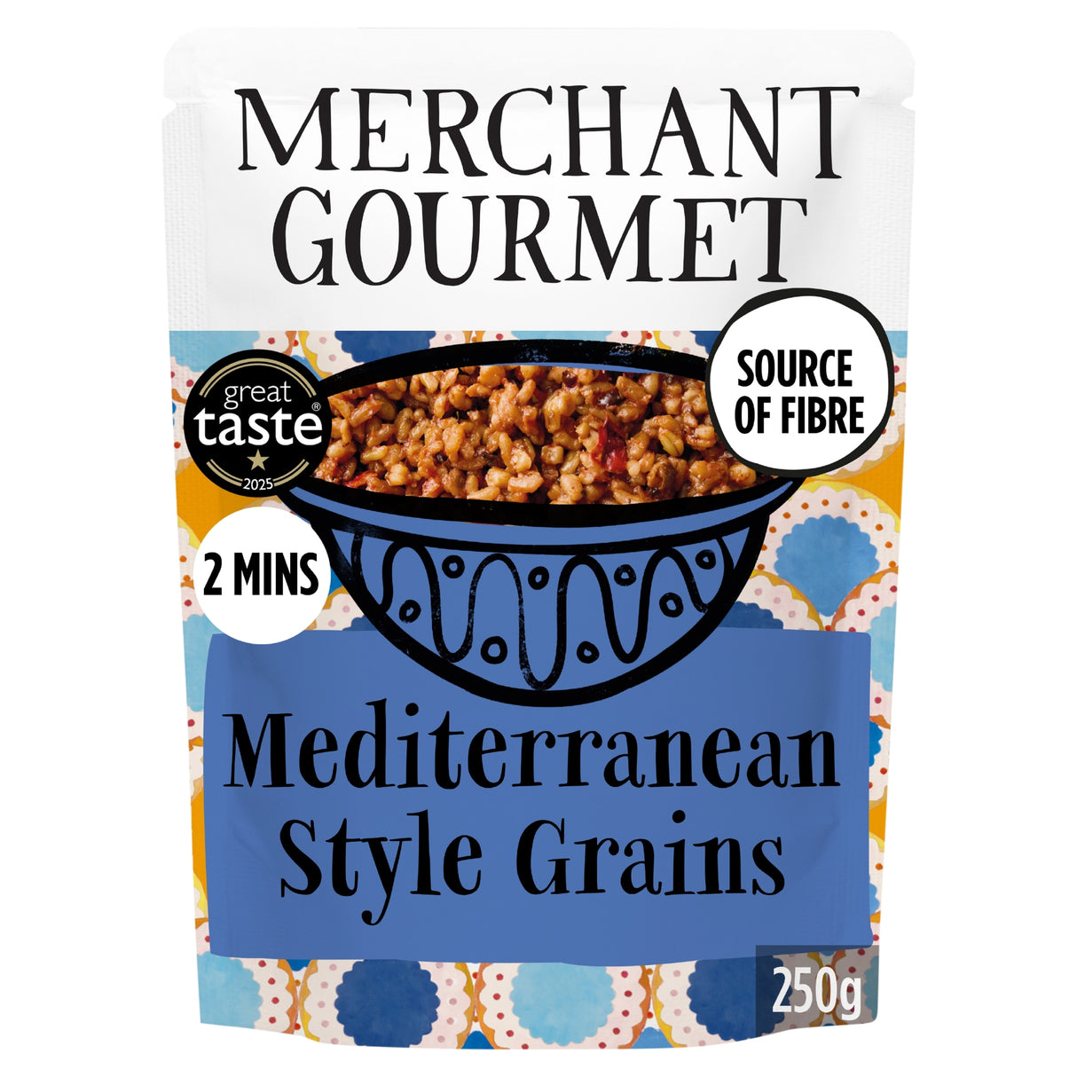 Merchant Gourmet Mediterranean Style Grains With Tomato & Olive 250 g