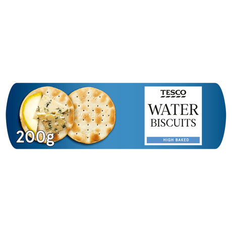 Tesco High Baked Water Biscuits 200 g