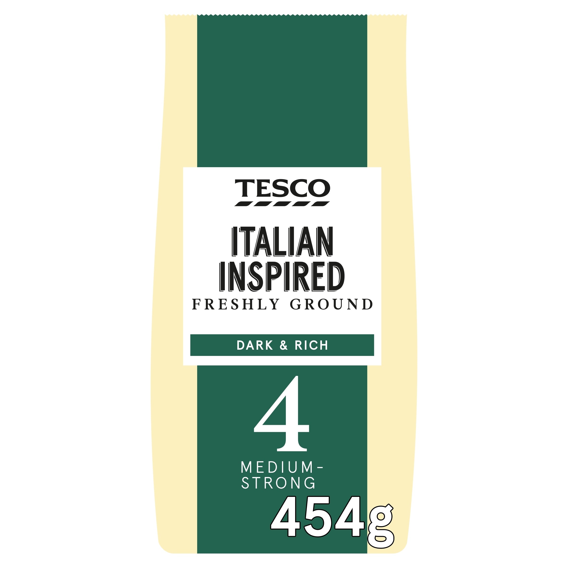 Tesco Italian Inspired Blend Ground Coffee 454 g