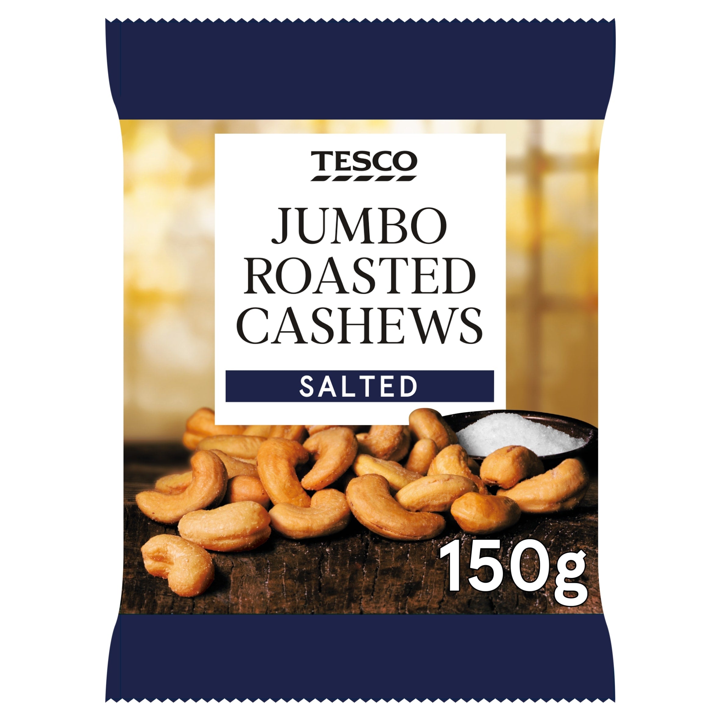 Tesco Jumbo Roasted Cashews Salted 150 g