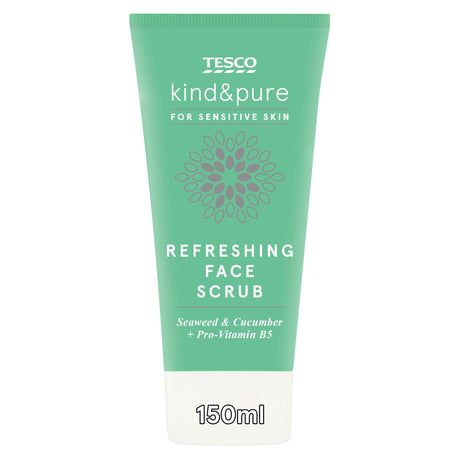Tesco Kind & Pure Refreshing Face Scrub 150 ml