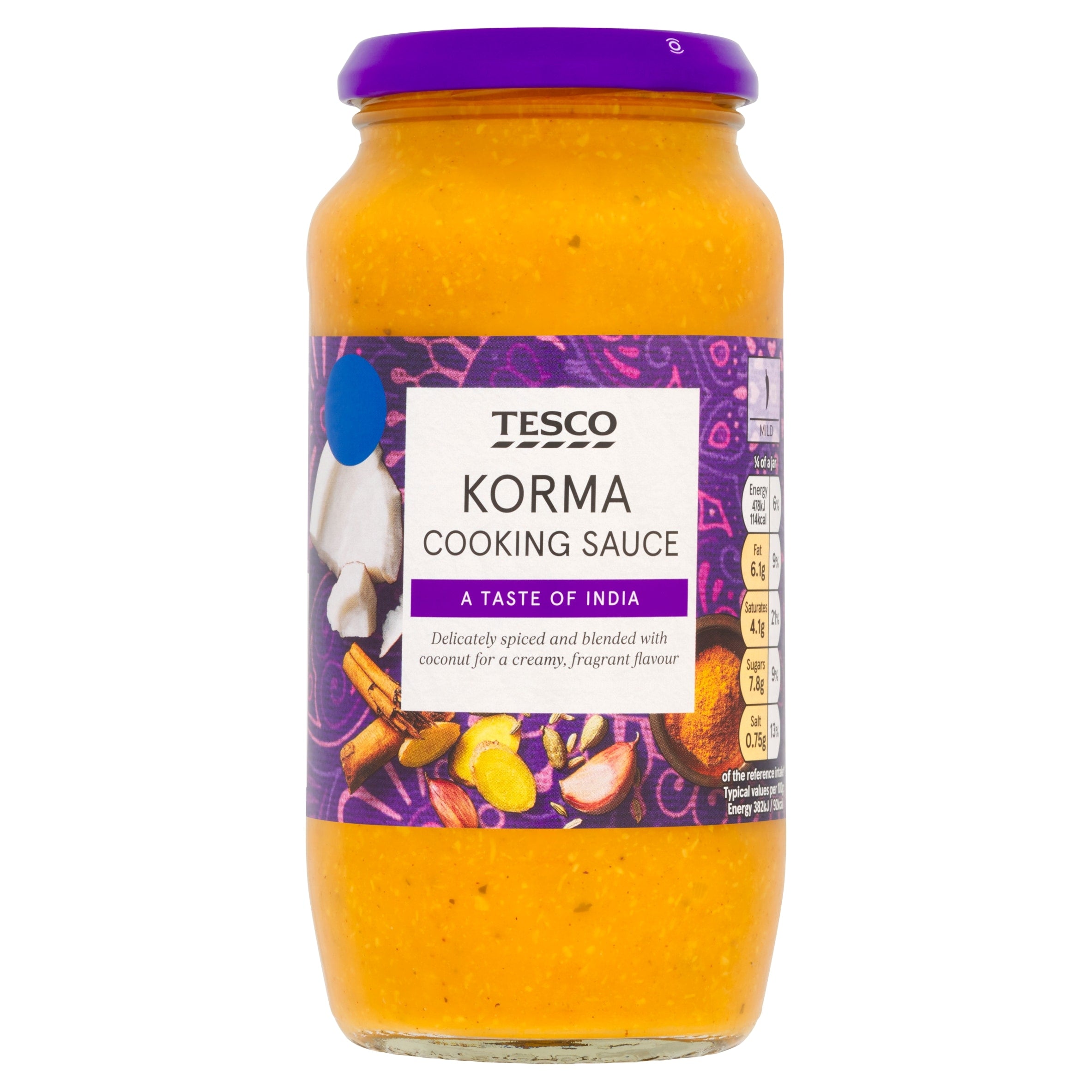Tesco Korma Cooking Sauce 500 g