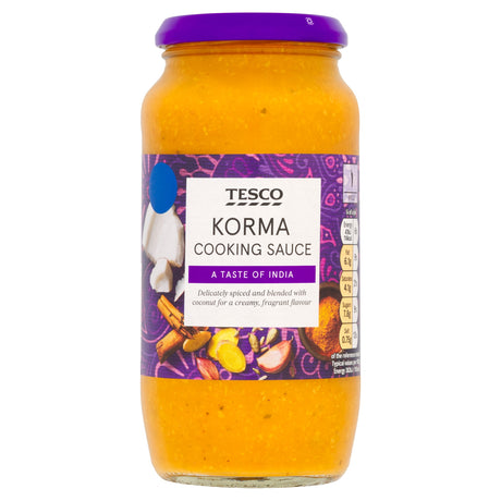 Tesco Korma Cooking Sauce 500 g