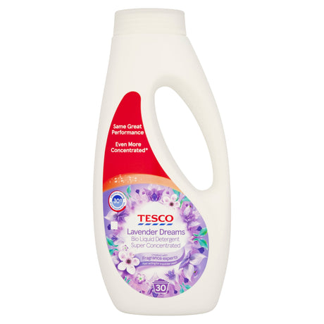 Tesco Lavender Dreams Bio Liquid Detergent Super Concentrated 30 Washes 750 ml