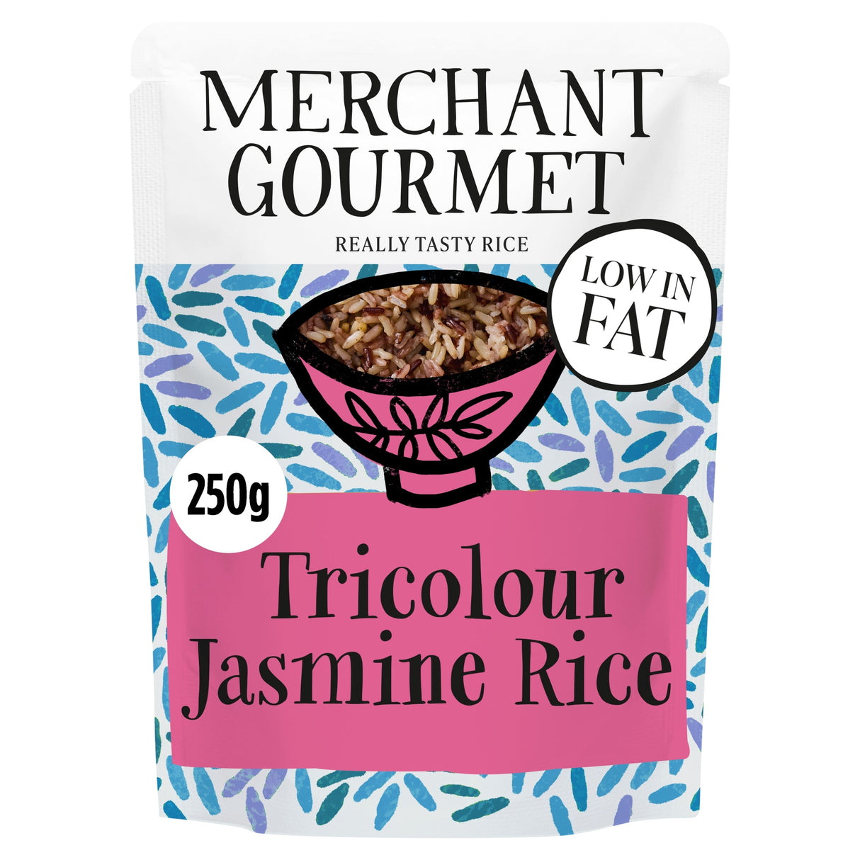 Merchant Gourmet Tri-Colour Jasmine Rice 250 g