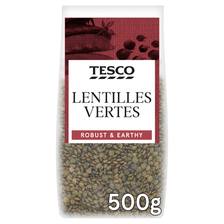 Tesco Lentilles Vertes 500 g