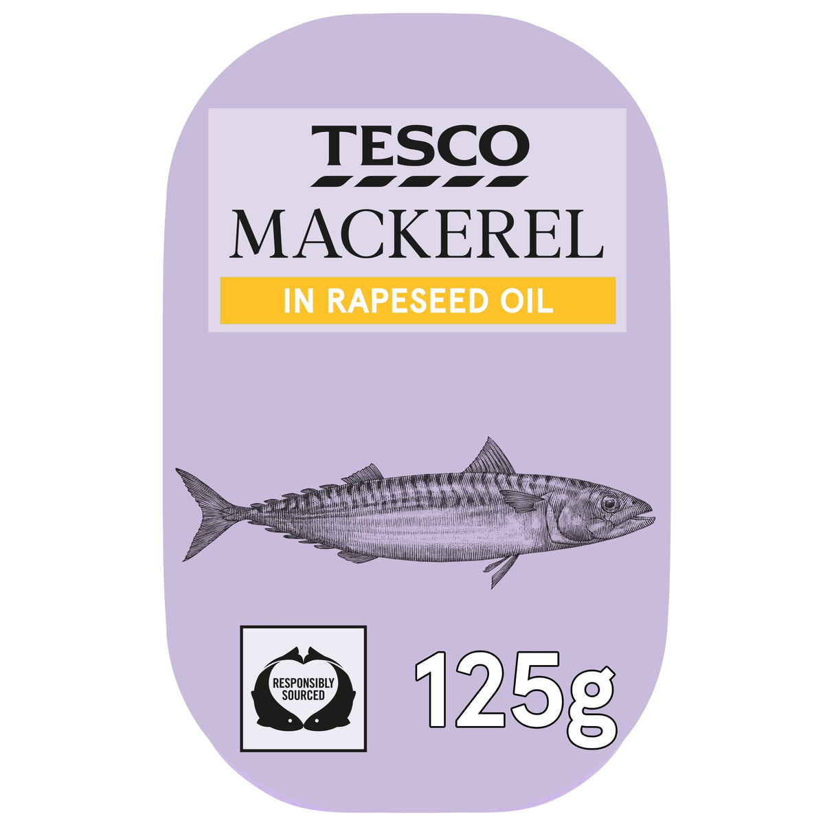 Tesco Mackerel In Rapeseed Oil 125 g