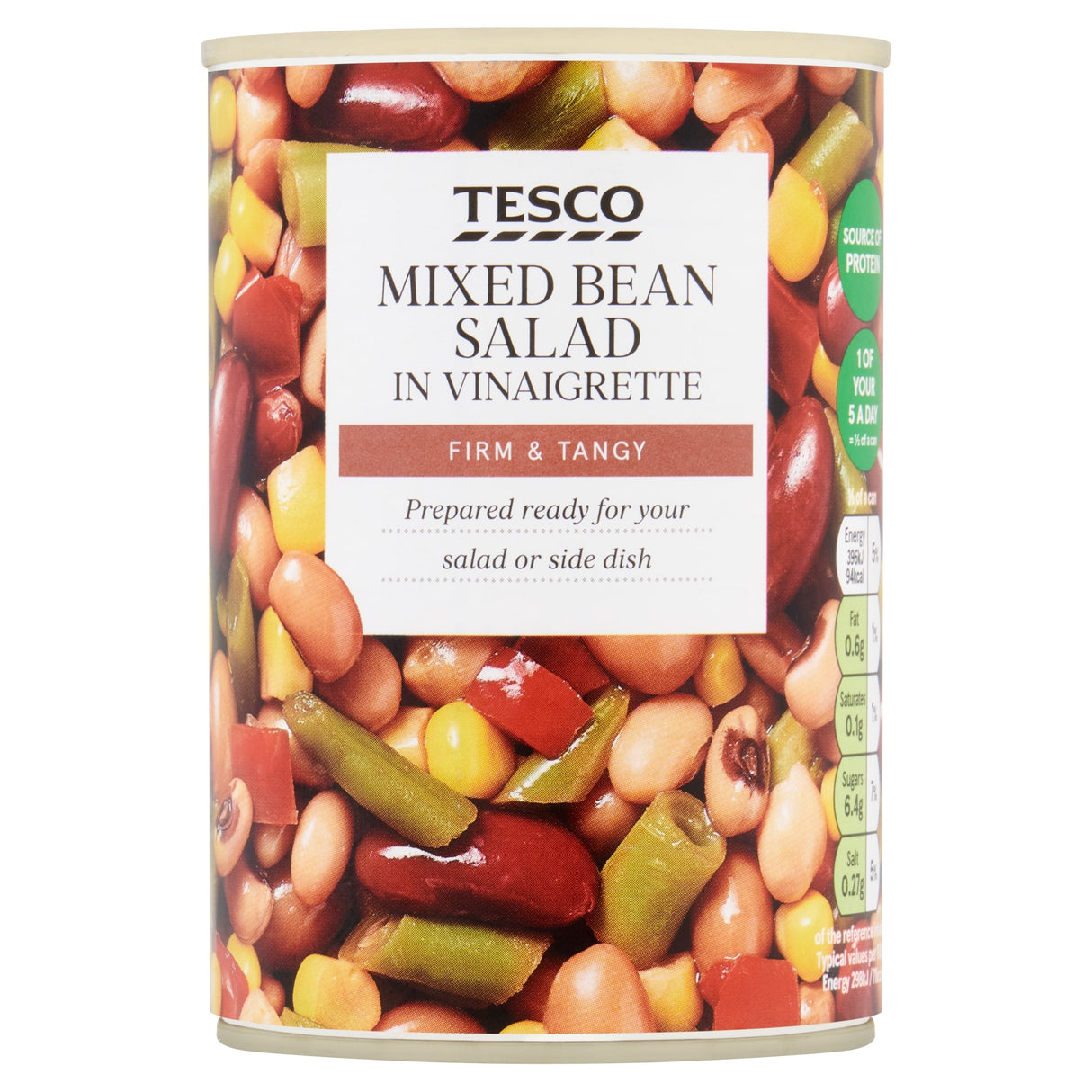 Tesco Mixed Bean Salad In Vinaigrette 400 g