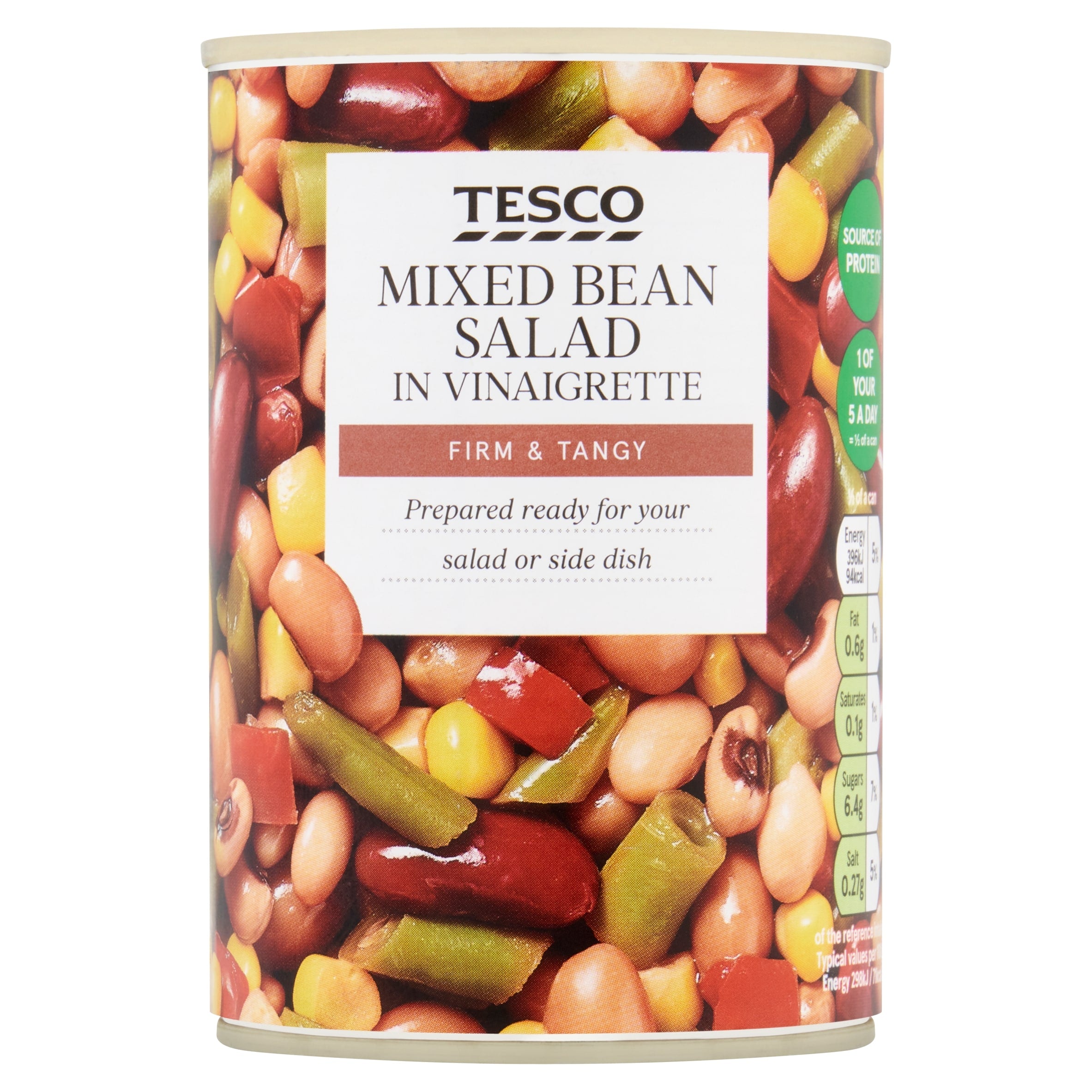 Tesco Mixed Bean Salad In Vinaigrette 400 g