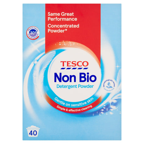 Tesco Non Bio Detergent Powder 40 Wash 2 kg