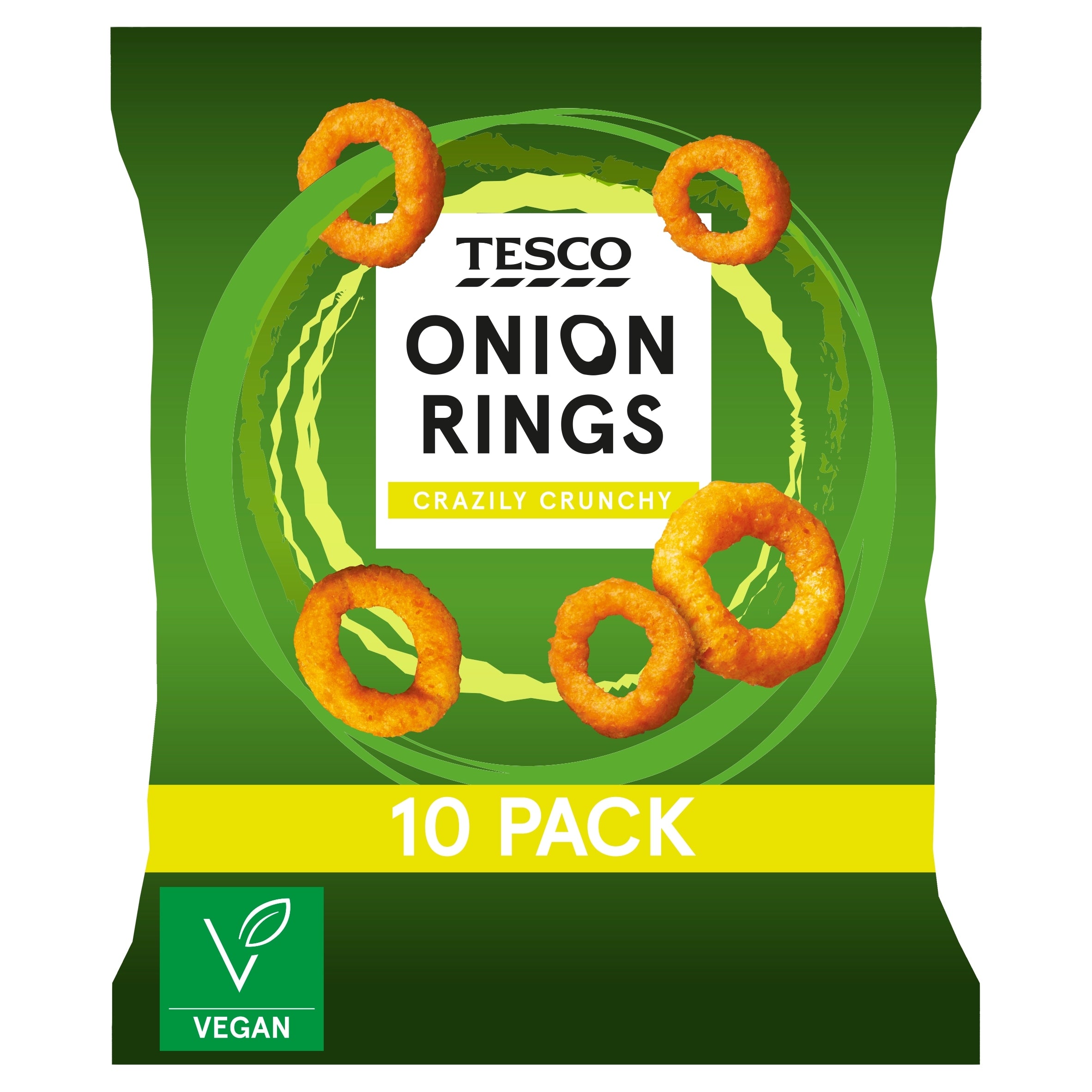 Tesco Onion Rings 10 Pack 170 g