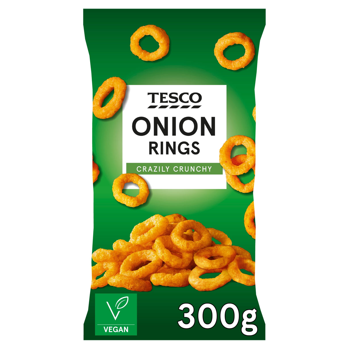 Tesco Onion Rings Snacks 300 g