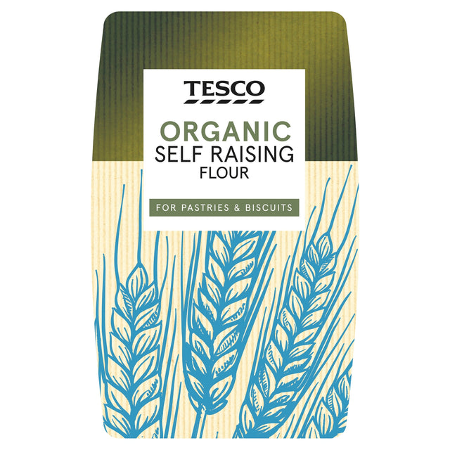 Tesco Organic Self Raising Flour 1 kg