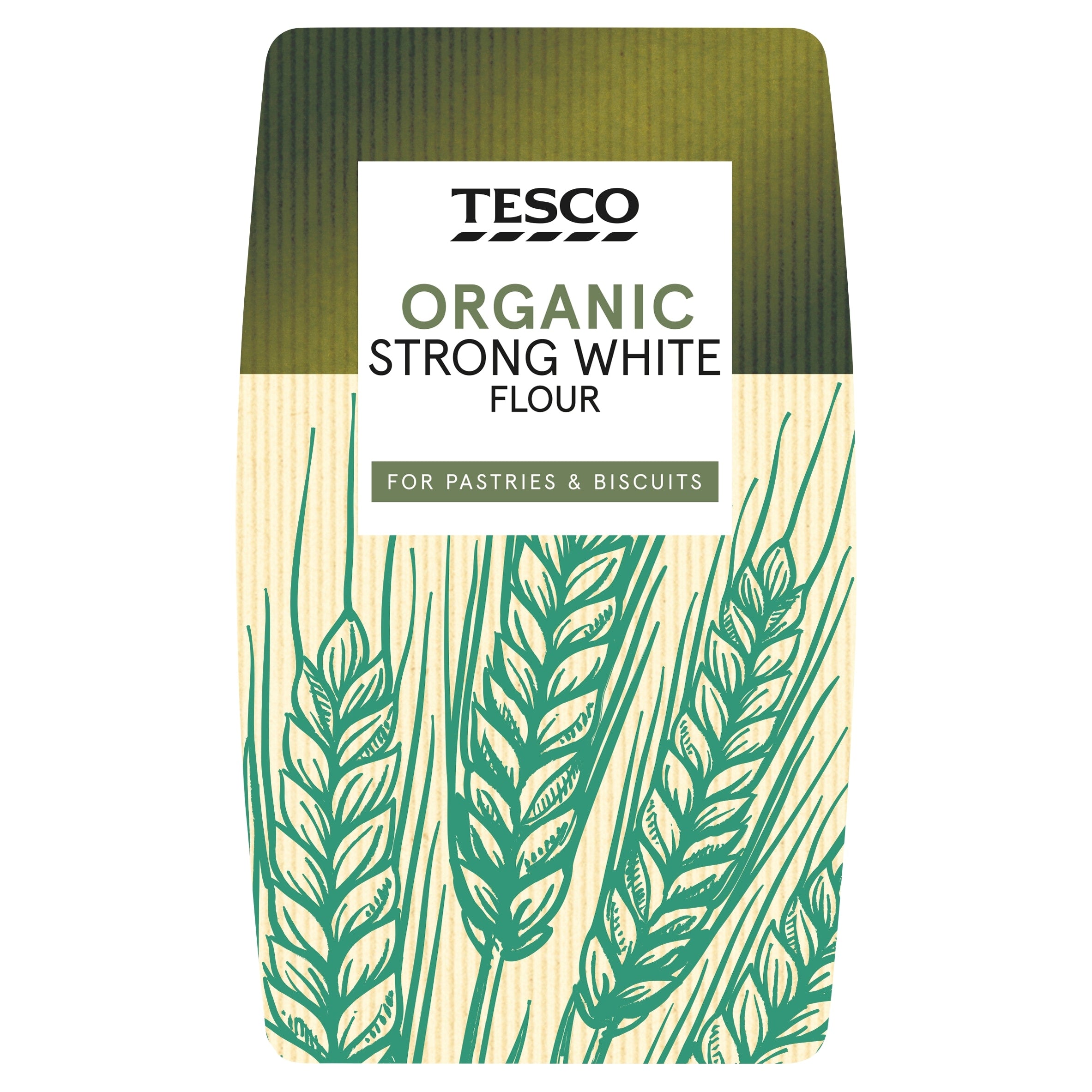 Tesco Organic Strong White Flour 1 kg