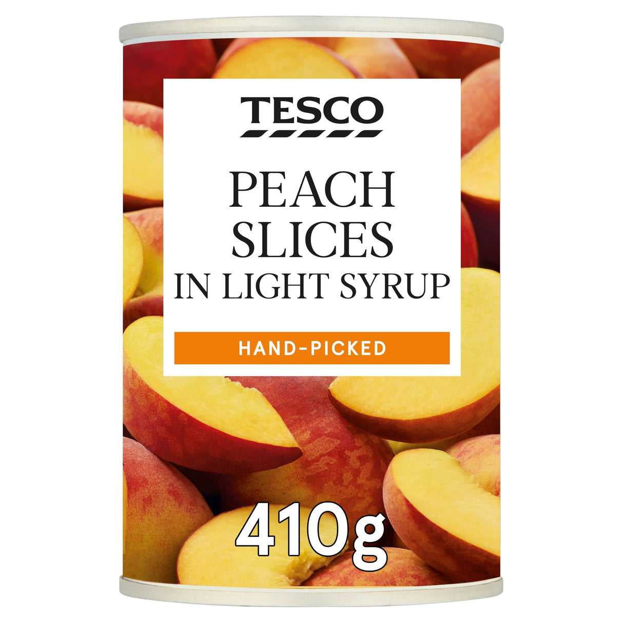 Tesco Peach Slices In Light Syrup 410 g