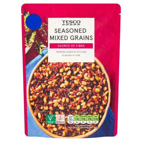 Tesco Seasoned Mixed Grains 250 g