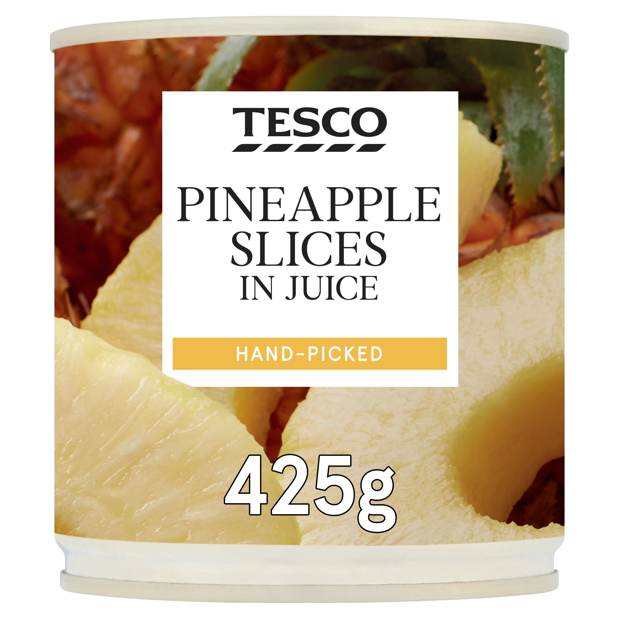 Tesco Pineapple Slices In Juice 425 g