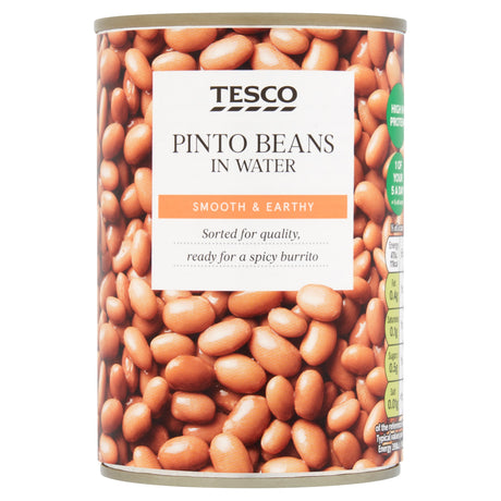 Tesco Pinto Beans In Water 390 g