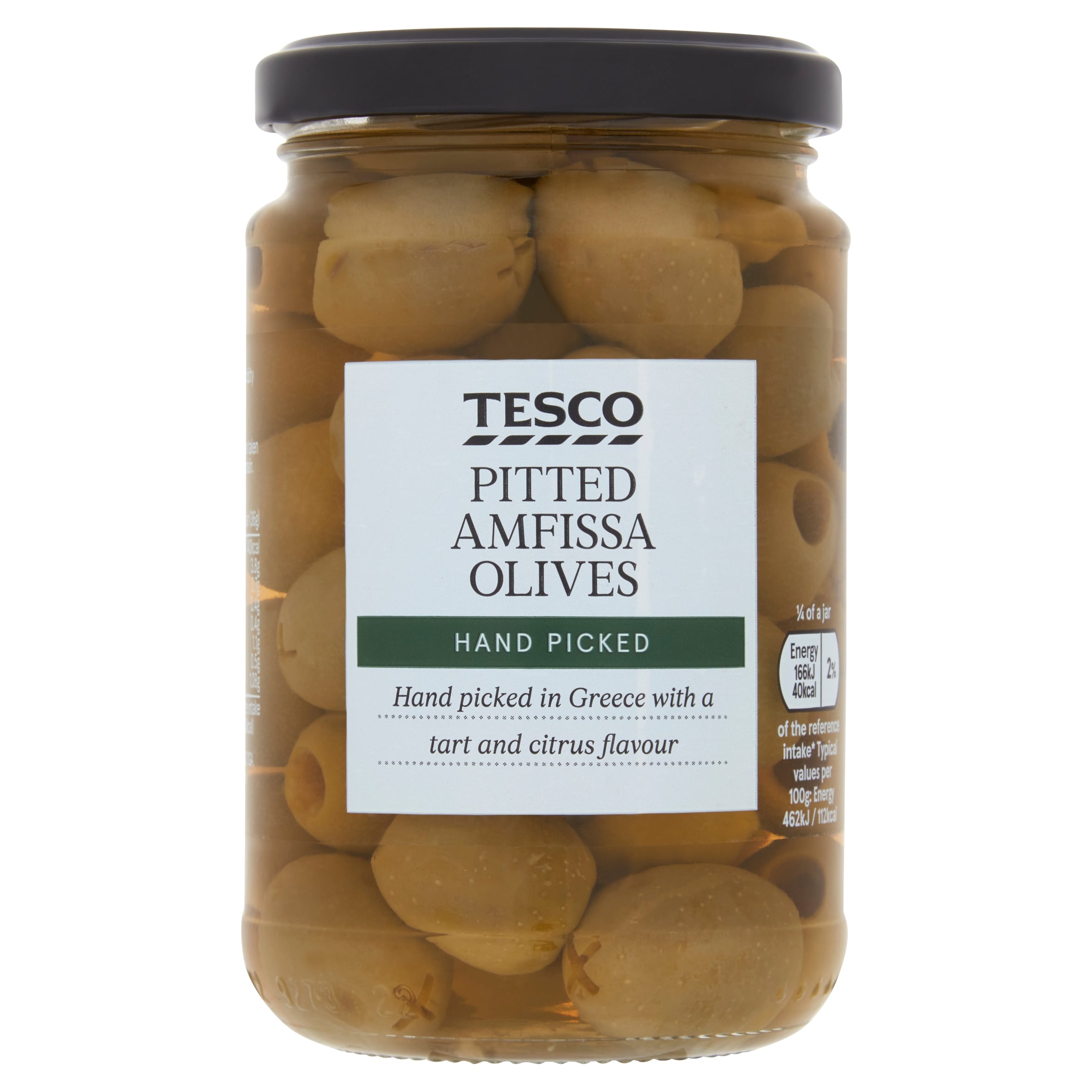 Tesco Pitted Amfissa Olives 290 g