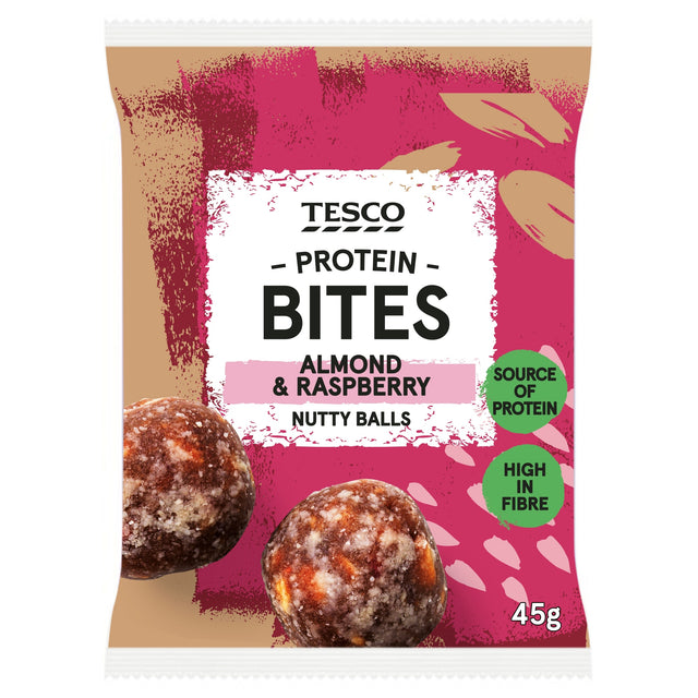 Tesco Protein Bites Almond & Raspberry 45 g