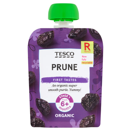 Tesco Prune Babyfood Pouch 70 g