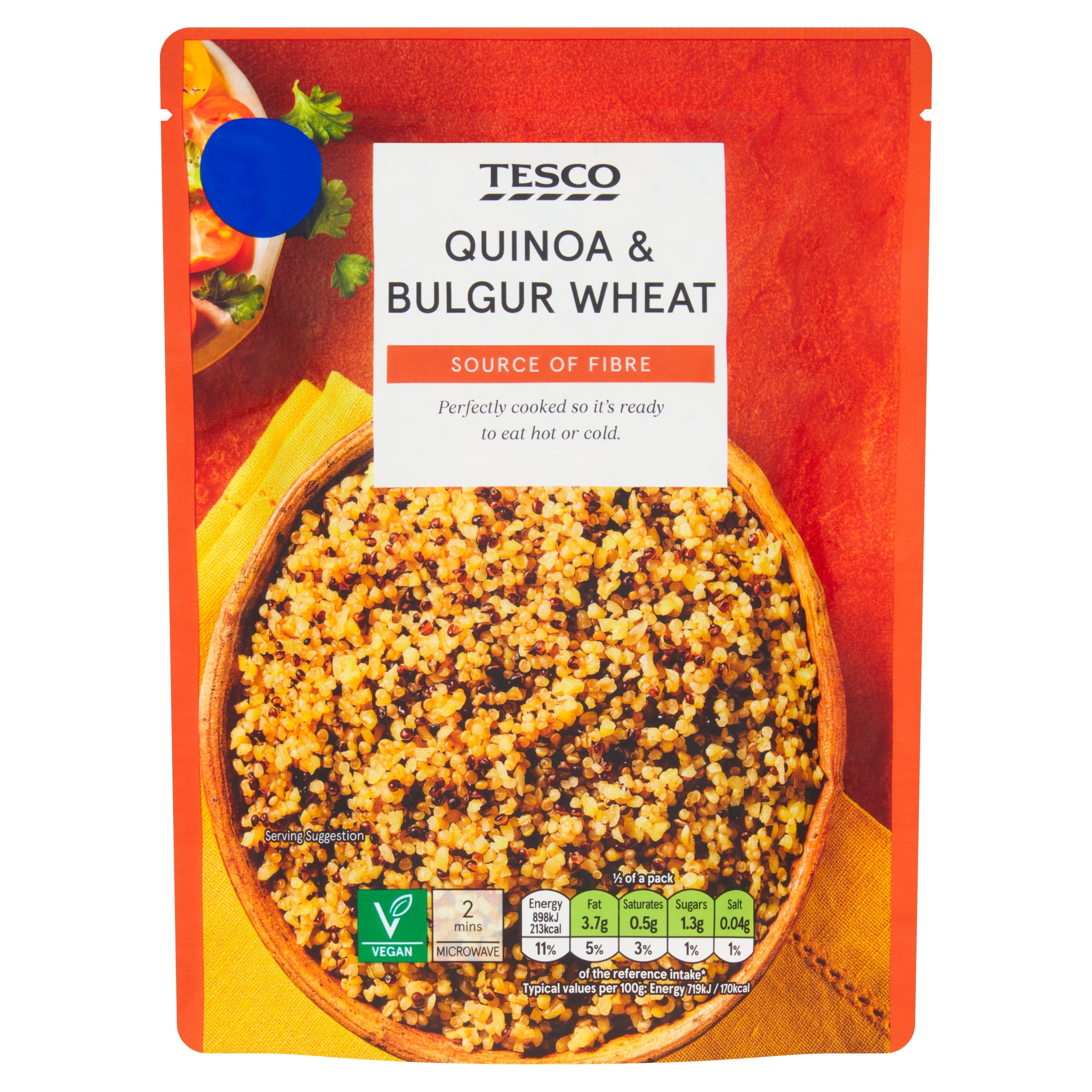 Tesco Quinoa & Bulgur Wheat 250 g