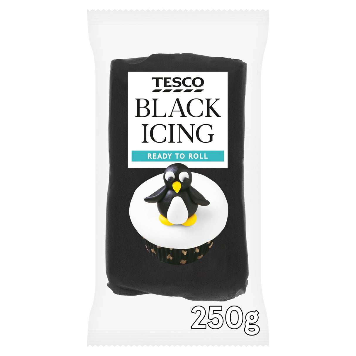 Tesco Ready To Roll Black Icing 250 g